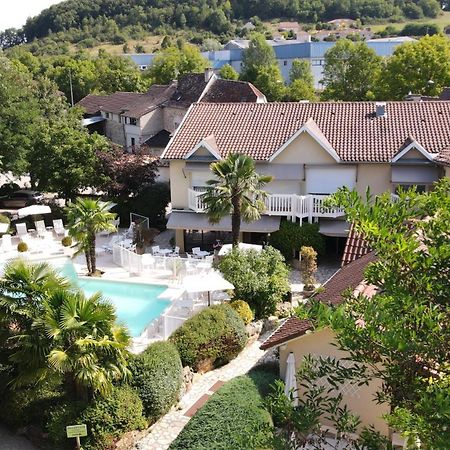 Logis Hotel - Restaurant - Spa - Le Relais De Farrou วีย์ฟร็องเช-เดอ-ฮูแอเก ภายนอก รูปภาพ